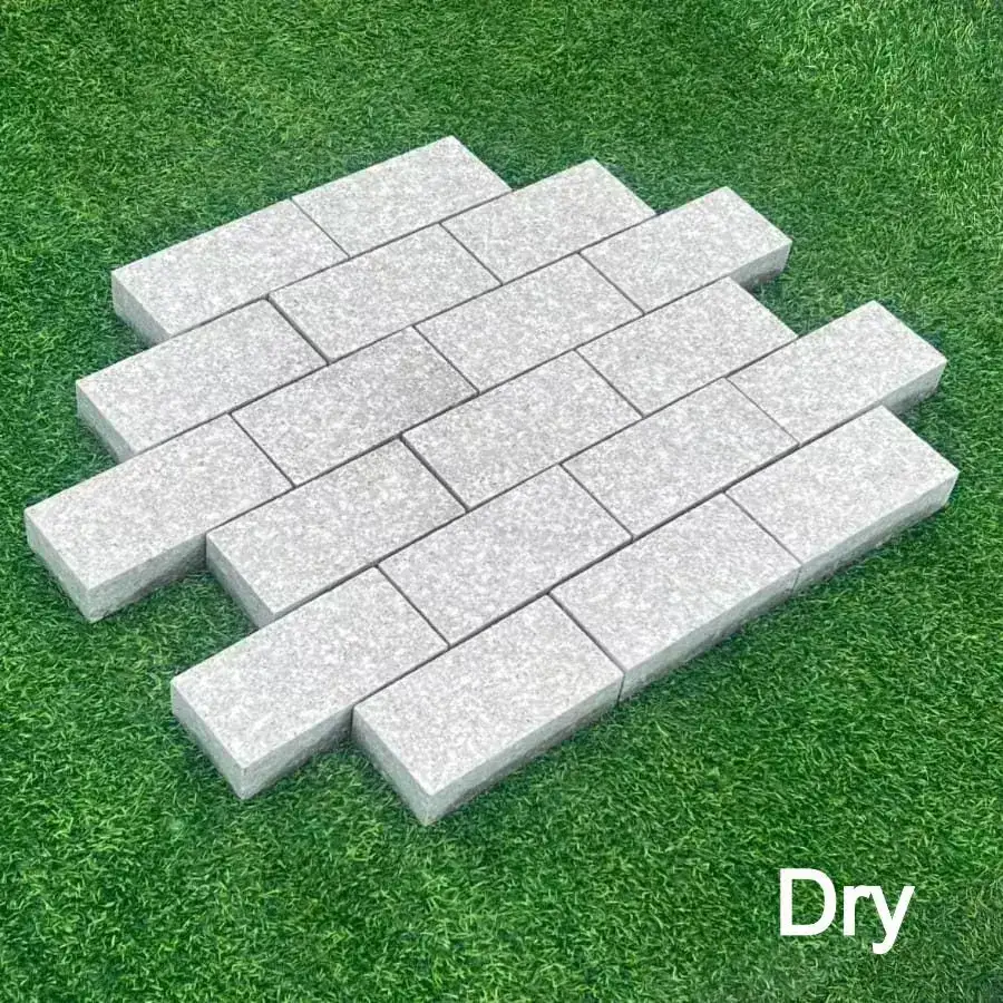 Sawn Granite Setts Rose Pink Flamed 200x100x50 From £53.29/m2 - Image 3