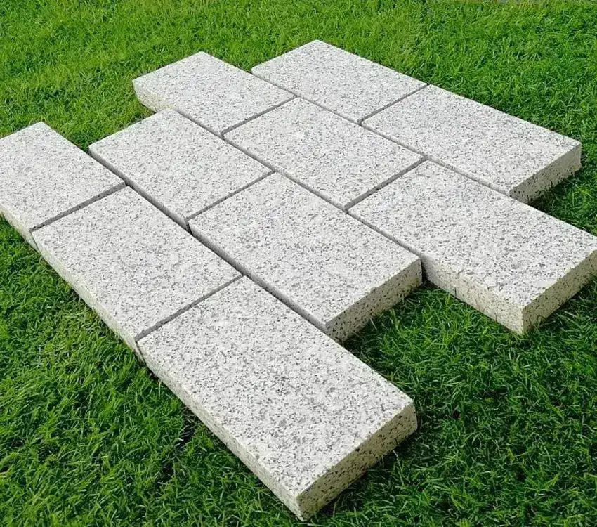 Sawn Granite Setts Silver Grey Edging Stones 200x100x30 From £38.99/m2 - Image 4