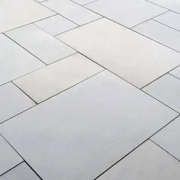 Smooth Indian Sandstone Paving Kandla Grey Sawn & Honed 600x600 From £26.60/m2 - Image 3