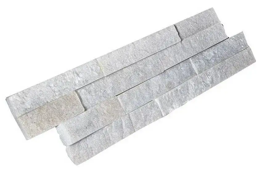 White Quartz Sparkle Split Face Tiles 360x100 From £28.19/m2 - Image 3