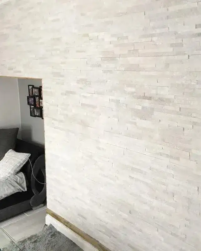 White Quartz Sparkle Split Face Tiles 360x100 From £28.19/m2 - Image 6